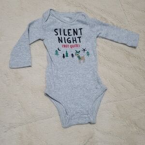 Carter's Christmas Pajamas, SILENT NIGHT 3m